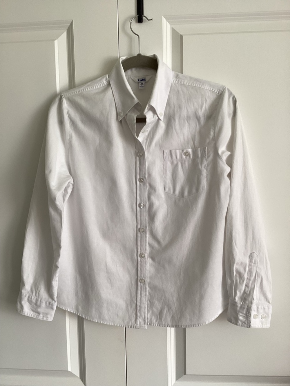 Tabi Petite White Oxford Shirt